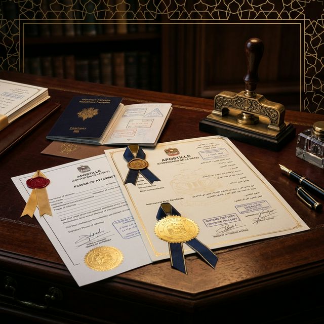 Apostille and international document authentication